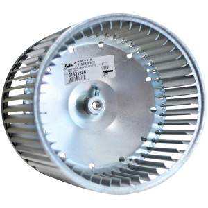 LAU 01331606 Double Inlet Blower Wheel 10-5/8 in D x 10-5/8 in W x 1/2 in Bore Concave CCW