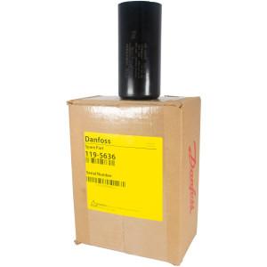 Danfoss 119-5636 135 mdf, 330 VAC, 50/60 Hz Capacitor de Arranque 40/065/21 61B7T330121NRRA
