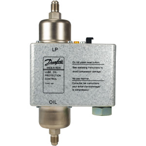 Danfoss 060B201291 Differential Oil Pressure Control MP55, 4.3 to 65 Psig regulation,175 psig LP side, 60 Sec Delay Time, 1/4 in M Flare Connection