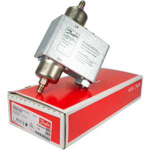 Danfoss 060B201291 Differential Oil Pressure Control MP55, 4.3 to 65 Psig regulation,175 psig LP side, 60 Sec Delay Time, 1/4 in M Flare Connection