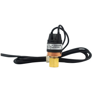 Danfoss 061F6050 High Pressure Switch Open 384 psi Close 261 psi SPST 1/4in female connection 
