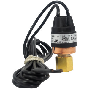Danfoss 061F6050 High Pressure Switch Open 384 psi Close 261 psi SPST 1/4in female connection 
