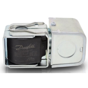 Danfoss 018F4180 Solenoid Coil 208-240 V, 60 Hz, 110-120 V, 60 Hz, 230 V, 50 Hz, 13 W, BJ230CS, Junction Box