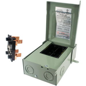 MA-Line MA-WSFD60A Caja Electrica de Desconexion con Fusible 60A (No Incluido). Listada UL y CUL para 240VAC. Mono Fasica. Cerramiento Externo NEMA Tipo 3R
