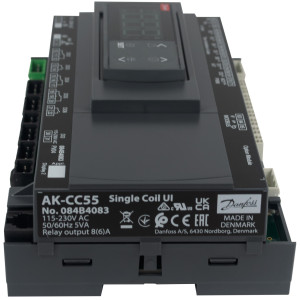 Danfoss 084B4083 Controlador para Refrigeracion AK-CC55 con Pantalla 6 Salidas Analogas, 1 Entrada Analoga 115-230 V 084B4183