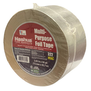 Tape/Cinta De Aluminio Para Ducteria 3 pulg X 50yds Nashua 322 Tape/Cinta De Aluminio Para Ducteria 3 pulg X 50yds Nashua 322