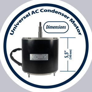 Fan Motor for Air Conditioner Condenser Outdoor Unit YKS-230-6-3L YDK230-6F-1(B) 11002012004354, 202400400576


