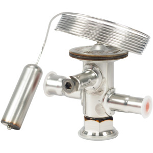 Danfoss 068U2205 1/8 - 2.5TR Expansion Valve Body, TUA, R134a,R513A, 3/8x1/2 in, Solder, ODF, Internally equalized, Single-flow, -40 to 50 F, Capacity determined by Orifice size Sold Separately, Identical Product 068U2205