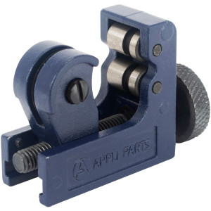 Appli Parts APT-TC128 Corta Tubo Mini para Cobre, Aluminio, Acero, PVC desde 1/8 pulg hasta 7/8 pulg (3-22 mm) para Profesionales y Bricolaje