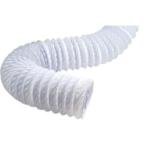 Ducto Universal Solo 4inX5ft (10cmx1.5mts) 1307 Vinyl Con Abrazaderas Ducto Universal Solo 4inX5ft (10cmx1.5mts) 1307 Vinyl Con Abrazaderas