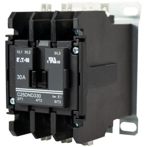 Eaton C25DND330B Contactor de Proposito Definido 3 polos, 30 A, 240 V Eaton C25DND330B Contactor de Proposito Definido 3 polos, 30 A, 240 V