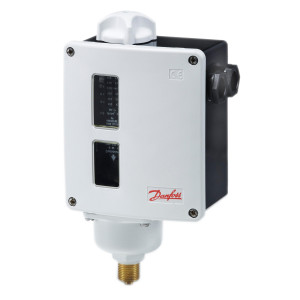 Danfoss 017-523766 RT200 Pressure Switch, 3.6 to 17.4 psi, SPDT, Auto Reset, 3/8 in Male G Connection