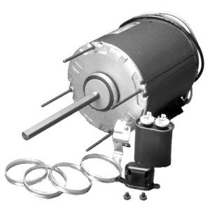 US Motors 1/2 hp 825 rpm, 8 poles, 1 shaft, OPEN Enclosure, 1 speed, 5.6 diameter, 2.8 A, Reversible, 208-230 V, 60 hz, 1 ph, 12.5 mfd/370 VAC Run Capacitor 7041 K055SEP0655862B